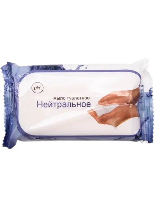 Мыло туалетное 100 г КМЗ НЕЙТРАЛЬНОЕ (марка Н)