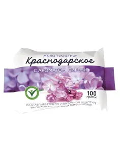 Мыло туалетное 100 г, Краснодарское, (Меридиан), 