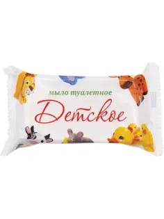 Мыло туалетное 100 г, КМЗ, ДЕТСКОЕ 