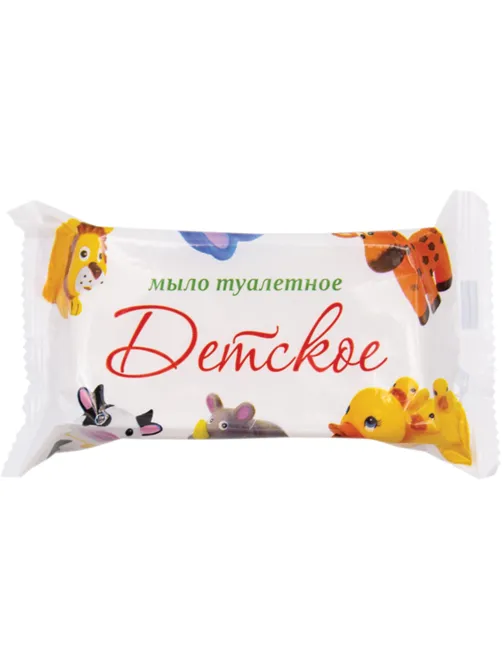 Мыло туалетное 100 г, КМЗ, ДЕТСКОЕ 