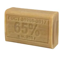 Мыло хозяйственное 65%, 200 г, МЕРИДИАН, без упаковки, МИНПРОМТОРГ