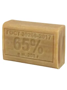 Мыло хозяйственное 65%, 200 г, МЕРИДИАН, без упаковки, МИНПРОМТОРГ