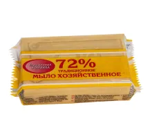 Мыло хозяйственное 72%, 150 г (Меридиан) 