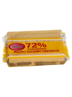 Мыло хозяйственное 72%, 150 г (Меридиан) 
