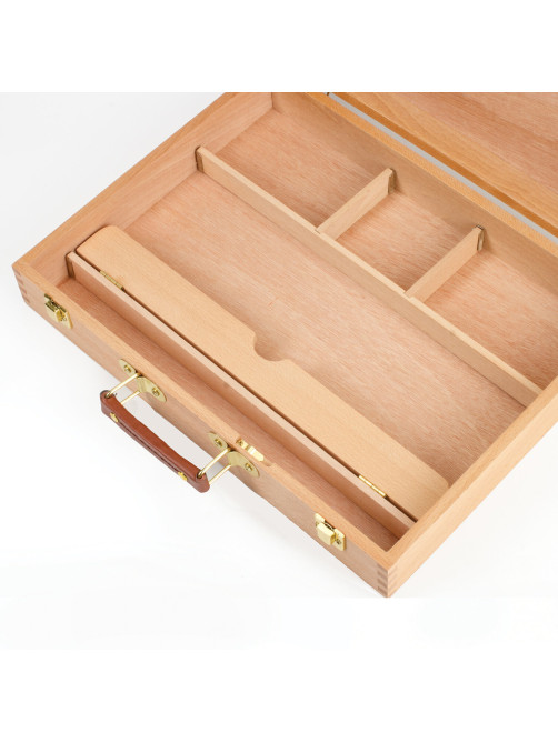 Этюдный ящик BRAUBERG ART CLASSIC, бук, 40х31х8см, 190657