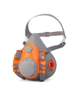 Полумаска фильтрующая Jeta Safety 6500, мягкий силиконовый материал, без фильтров, размер L, 6500-L