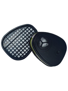 Фильтр противогазовый Jeta Safety 6541, комплект 2 шт., аммиак, органические и неорганические газы класса ABEK1