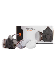 Комплект защитный Jeta Safety 5500P (перчатки, полумаска, фильтр, предфильтр, держатель), размер L, J-SET5500P-L