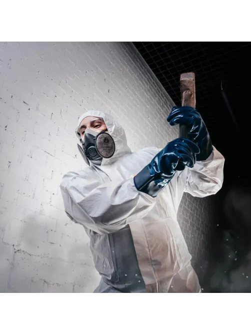 Полумаска фильтрующая Jeta Safety 5500P, обтюратор термопласт, без фильтров, размер L, 5500P-L