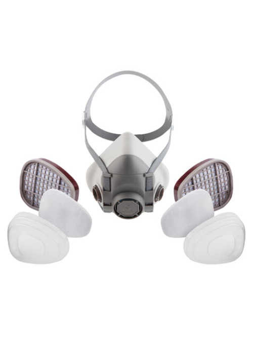 Комплект защитный Jeta Safety 5500P (перчатки, полумаска, фильтр, предфильтр, держатель), размер L, J-SET5500P-L