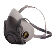 Полумаска фильтрующая Jeta Safety 5500P, обтюратор термопласт, без фильтров, размер М, 5500P-M