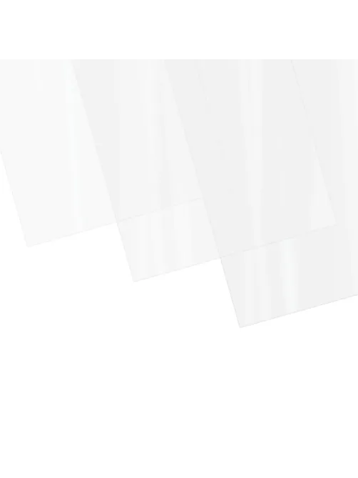 Обложки пластиковые для переплета, А4, КОМПЛЕКТ 100 шт., 150 мкм, прозрачные, BRAUBERG, 530825