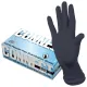 Перчатки нитриловые смотровые CONNECT ULTRA BLACK, 50 пар (100 шт.), размер M (средний), черные, CON-UB-INT-02