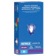 Перчатки нитриловые смотровые 50 пар (100 шт.), голубые, SAFE&CARE ZN302, размер M (средний), ЧЗ