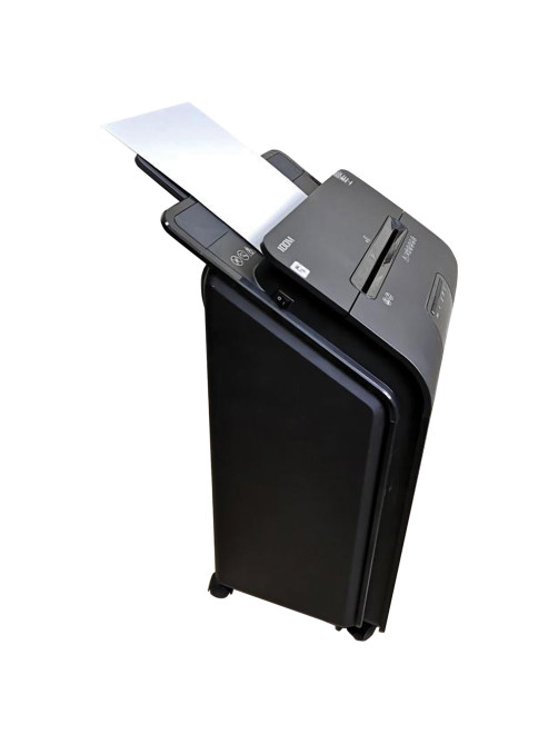 Уничтожитель (шредер) FELLOWES AUTOMAX 100M, 4 уровень секретности, фрагменты 4х10 мм, 100 листов, корзина 23 литра, FS-462, FS-46292