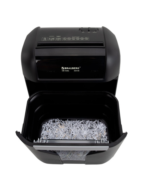 Уничтожитель (шредер) BRAUBERG PROFESSIONAL CM-1520x, 