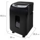 Уничтожитель (шредер) BRAUBERG PROFESSIONAL OF-1830x, HeavyDuty, CD, карты, 4 уровень секретности, 4х38 мм, 18 листов, 30 литров, 533140