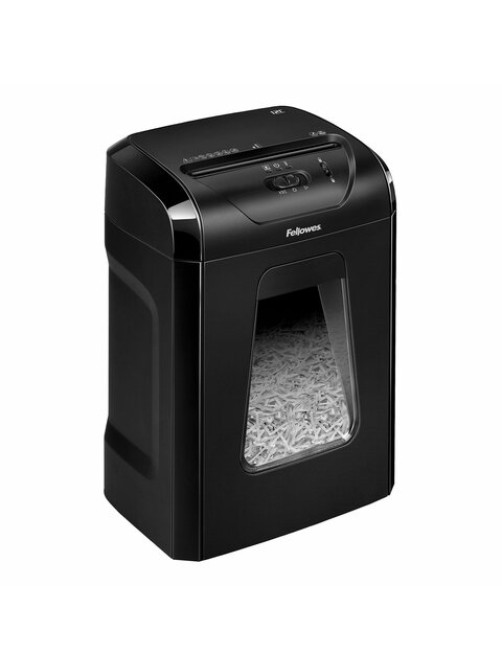 Уничтожитель (шредер) FELLOWES POWERSHRED 12C, 4 уровень секретности, фрагменты 4х40 мм, 12 л., 18 л, FS-71201