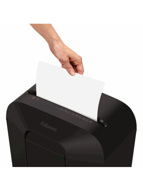 Уничтожитель (шредер) FELLOWES POWERSHRED LX50, 4 уровень секретности, фрагменты 4х37 мм, 9 л., 17 л, FS-44060