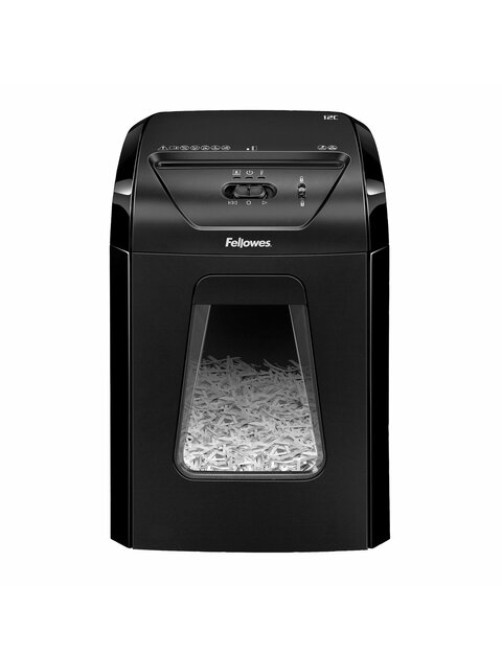 Уничтожитель (шредер) FELLOWES POWERSHRED 12C, 4 уровень секретности, фрагменты 4х40 мм, 12 л., 18 л, FS-71201