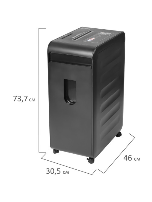 Уничтожитель (шредер) BRAUBERG PROFESSIONAL PS-2042m, CD, 