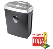 Уничтожитель (шредер) BRAUBERG S12, 4 уровень секретности, фрагменты 4х35 мм, 12 листов, корзина 25 литров, 531774