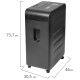 Уничтожитель (шредер) BRAUBERG PROFESSIONAL PS-2542x, CD, 