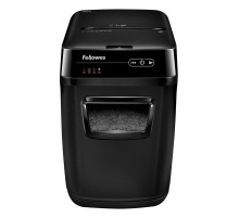 Уничтожитель (шредер) FELLOWES AUTOMAX 200C, 4 уровень секретности, фрагменты 4х38 мм, 200 листов, корзина 32 литра, FS-465, FS-46536