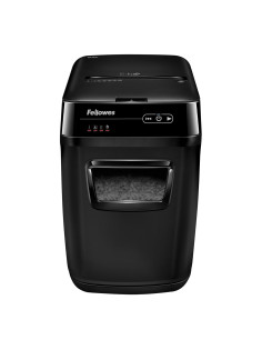 Уничтожитель (шредер) FELLOWES AUTOMAX 200C, 4 уровень секретности, фрагменты 4х38 мм, 200 листов, корзина 32 литра, FS-465, FS-46536