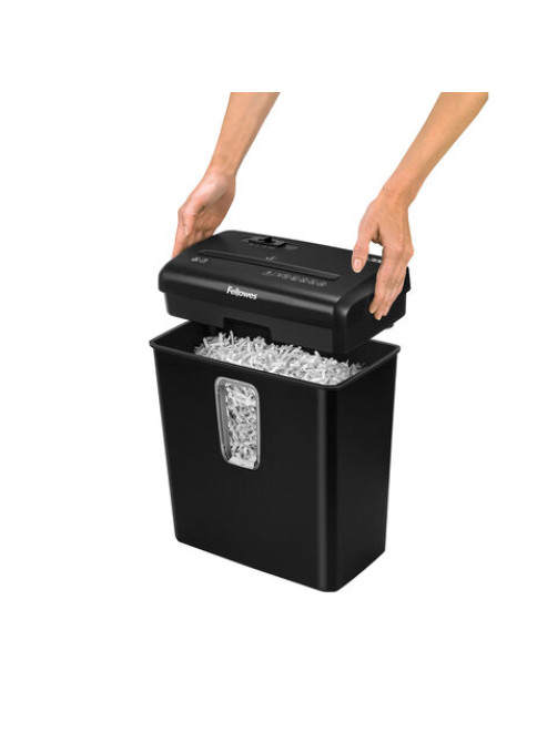 Уничтожитель (шредер) FELLOWES POWERSHRED P-30C, 4 уровень секретности, фрагменты 4х34 мм, 6 л., 15 л, FS-60081