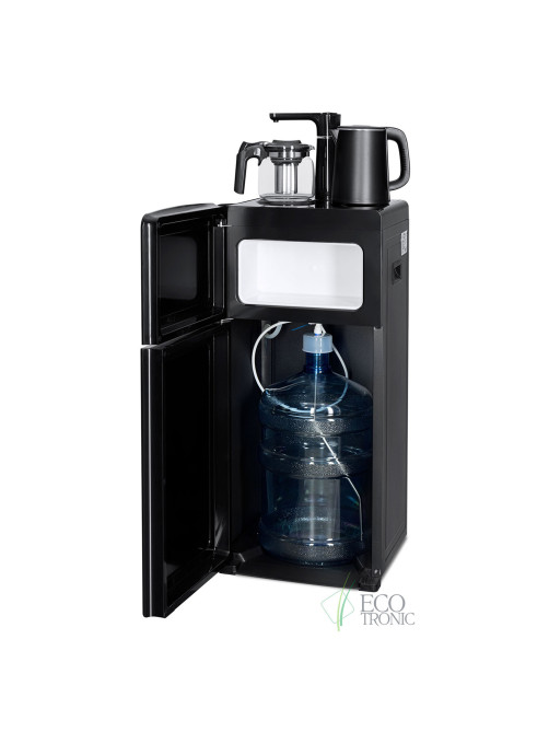 Кулер для воды с чайником ECOTRONIC TB18-LE Tea Bar, напольный, ОХЛАЖДЕНИЕ ЭЛЕКТРОННОЕ, шкаф, 1 кран, 12624