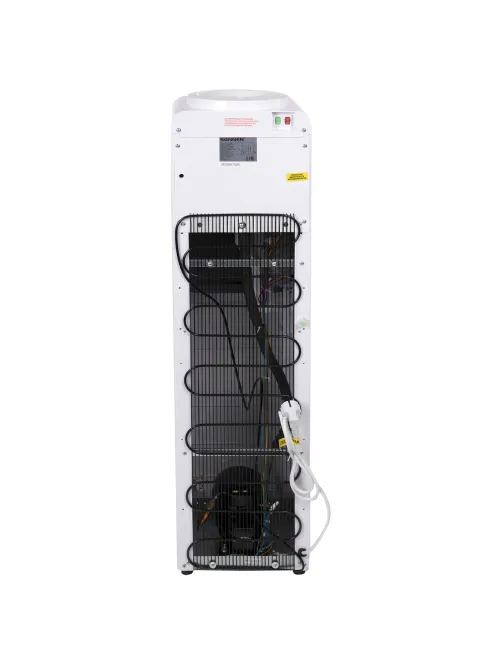 Кулер для воды SONNEN FSC-03BA, напольный, НАГРЕВ/ОХЛАЖДЕНИЕ КОМПРЕССОРНОЕ, 3 крана,серый, 455417