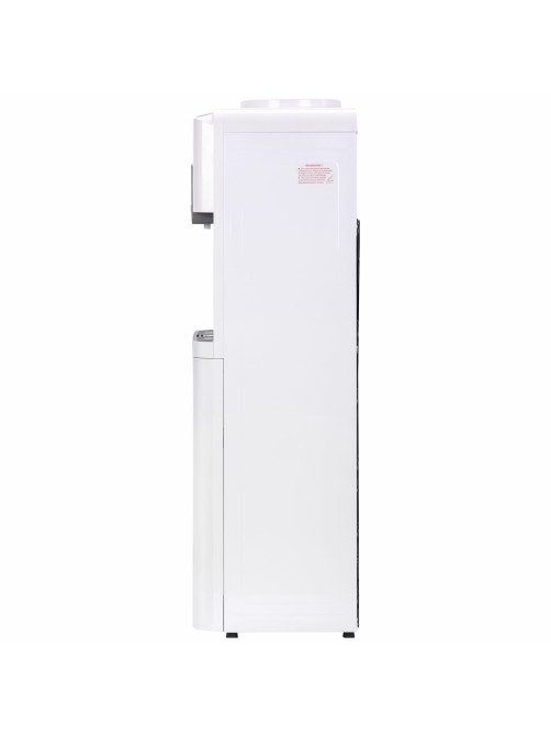Кулер для воды SONNEN FSC-03AC, напольный, НАГРЕВ/ОХЛАЖДЕНИЕ КОМПРЕССОР, шкаф, 3 крана, белый, 455419