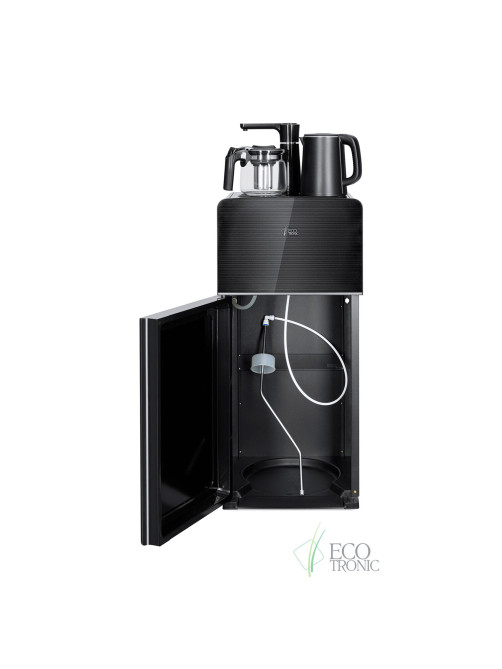 Кулер для воды с чайником ECOTRONIC TB18-LE Tea Bar, напольный, ОХЛАЖДЕНИЕ ЭЛЕКТРОННОЕ, шкаф, 1 кран, 12624