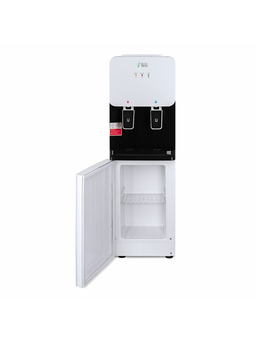Кулер для воды ECOTRONIC J1-LCE XS, напольный, НАГРЕВ/ОХЛАЖДЕНИЕ ЭЛЕКТРОННОЕ, шкаф, 2 крана, белый, 11660