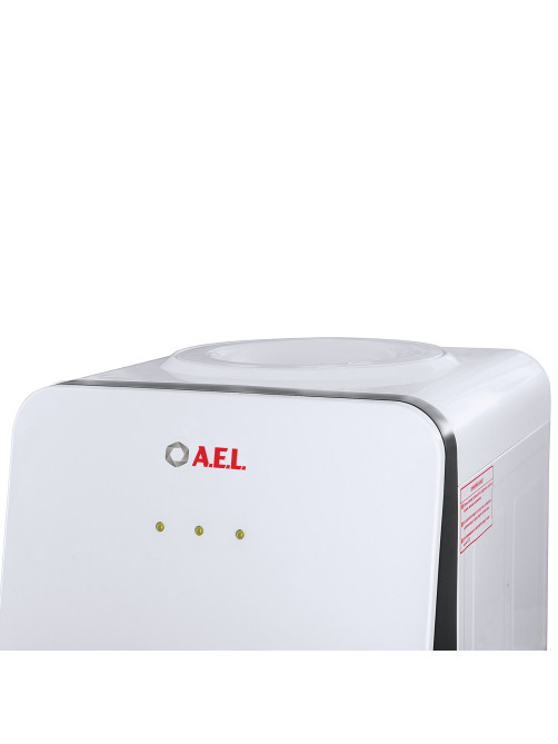 Кулер для воды AEL LD-AEL-85C, напольный, НАГРЕВ/ОХЛАЖДЕНИЕ ЭЛЕКТРОННОЕ, шкаф, 2 крана, белый, 00395