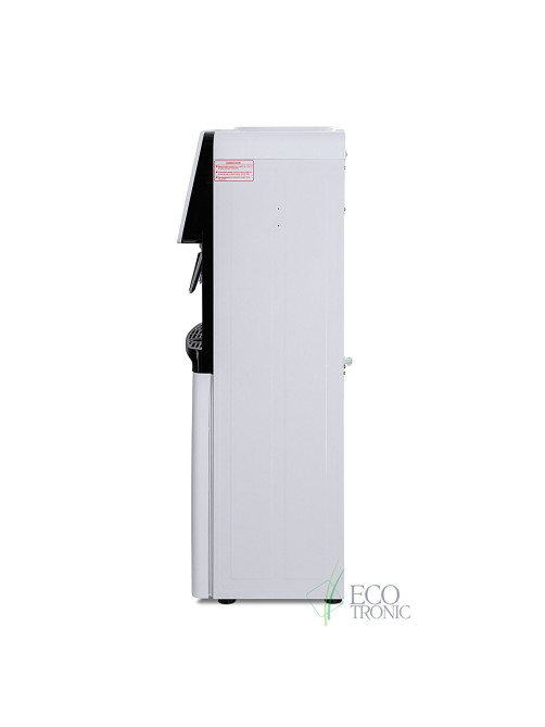 Кулер-водонагреватель БЕЗ ОХЛАЖДЕНИЯ ECOTRONIC J1-LCN XS, напольный, шкаф, 2 крана, белый, 12091