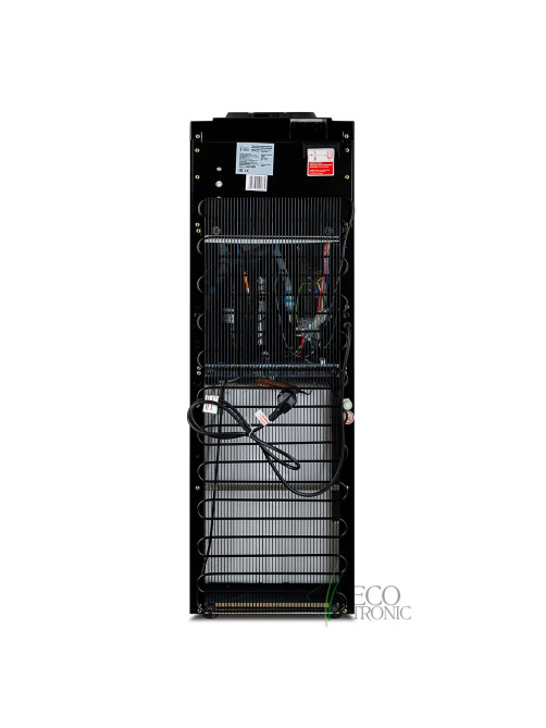 Кулер для воды ECOTRONIC K21-LF, напольный, НАГРЕВ/ОХЛАЖДЕНИЕ КОМПРЕССОРНОЕ, холодильник, 2 крана, черный, 11557