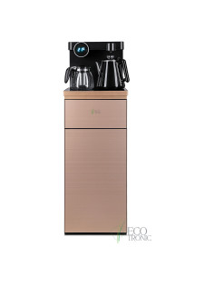 Кулер для воды с чайником, БЕЗ ОХЛАЖДЕНИЯ, ECOTRONIC TB12-LNR Tea Bar, напольный, шкаф, 2 крана, 12370