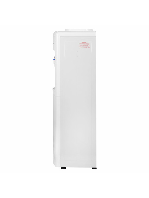 Кулер для воды SONNEN FSE-02W, напольный, НАГРЕВ/ОХЛАЖДЕНИЕ ЭЛЕКТРОННОЕ, 2 крана, белый, 456172