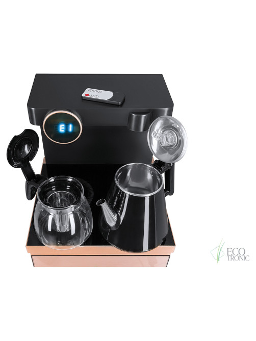 Кулер для воды с чайником, БЕЗ ОХЛАЖДЕНИЯ, ECOTRONIC TB12-LNR Tea Bar, напольный, шкаф, 2 крана, 12370