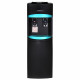 Кулер для воды SONNEN FSC-02W TURBO напольный, ТУРБОНАГРЕВ/ОХЛАЖДЕНИЕ КОМПРЕССОРНОЕ, шкаф, 2 крана, черный, 456171