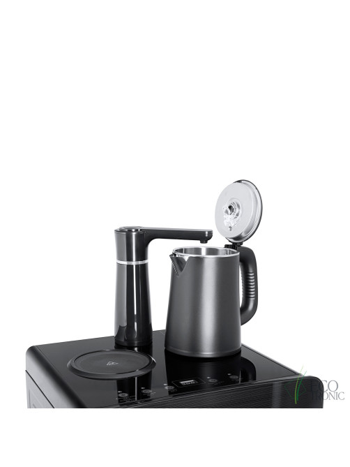 Кулер для воды с чайником ECOTRONIC TB18-LE Tea Bar, напольный, ОХЛАЖДЕНИЕ ЭЛЕКТРОННОЕ, шкаф, 1 кран, 12624