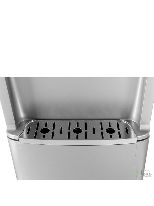Кулер для воды ECOTRONIC M30-LXE, напольный, НИЖНЯЯ ЗАГРУЗКА, нагрев/охлаждение, 3 крана, серый 7270