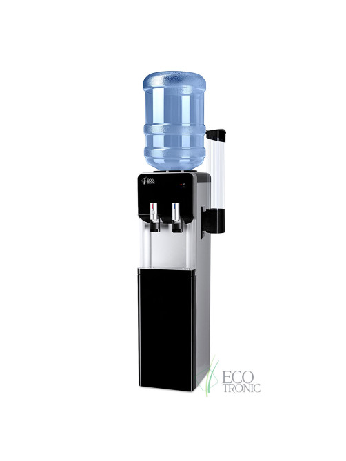 Кулер для воды ECOTRONIC M40-LCE, напольный, НАГРЕВ/ОХЛАЖДЕНИЕ ЭЛЕКТРОННОЕ, шкаф, 2 крана, 11478