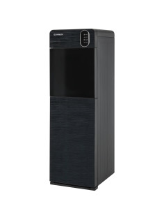 Кулер для воды SONNEN FSE-03Bi напольный, нагрев/охлаждение, НИЖНЯЯ ЗАГРУЗКА, 3 крана, графит, 455744