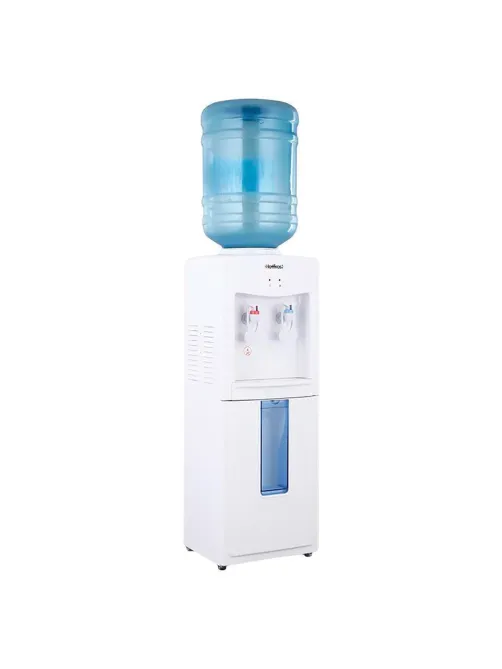 Кулер для воды HOT FROST V118E, напольный, НАГРЕВ/ОХЛАЖДЕНИЕ ЭЛЕКТРОННОЕ, 2 крана, белый, 120211802
