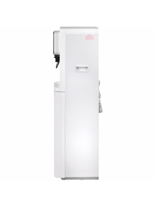 Кулер для воды SONNEN FSE-02BW, напольный, нагрев/охлаждение, НИЖНЯЯ ЗАГРУЗКА, 2 крана, белый, 456170