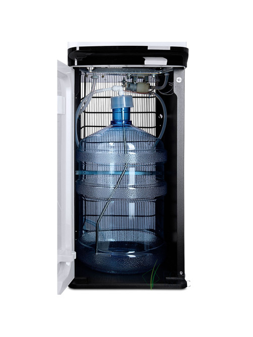 Кулер для воды ECOTRONIC K41-LX, напольный, НИЖНЯЯ ЗАГРУЗКА, нагрев/охлаждение, 3 крана, белый 11744