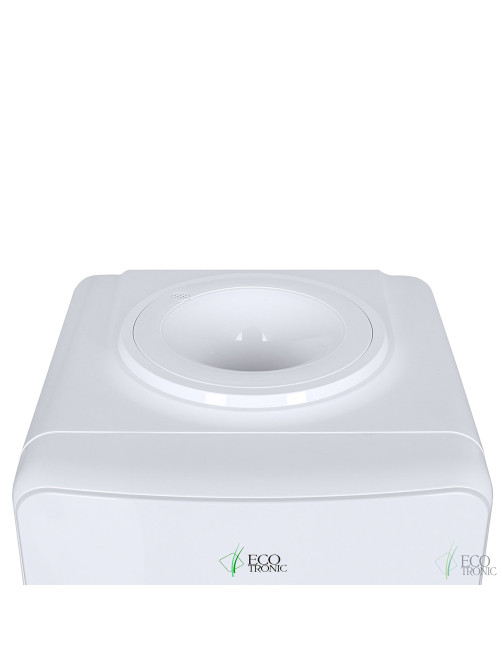 Кулер для воды ECOTRONIC J21-LCE напольный, НАГРЕВ/ОХЛАЖДЕНИЕ ЭЛЕКТРОННОЕ, шкаф, 2 крана белый 12562